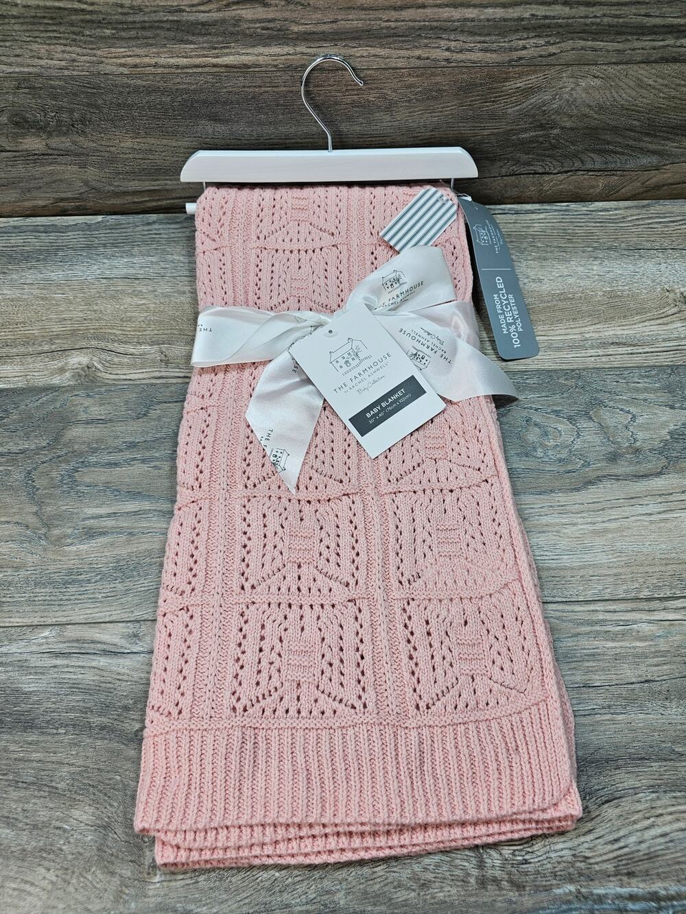 Rachel Ashwell The Farmhouse Knit Baby Blanket